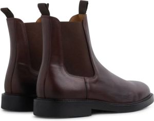 Garment Project Kledingproject Chelsea boot- gp2353-800 donkerbruin leer Bruin Heren
