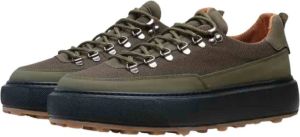 Garment Project Kledingproject KAI Sneaker Army Mix Gp2437-240 Groen Heren