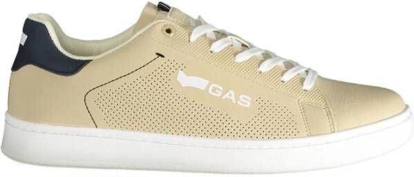 GAS Beige Heren Sneaker Modieuze Stijl