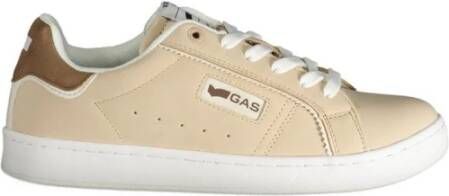 GAS Beige Jade NBX Leren Sneakers
