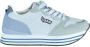 GAS Blauwe Polyester Sneakers met Veters Contrastdetails Logo Blue Dames - Thumbnail 1