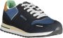GAS Casual Sneakers met Blauwe en Bruine Details - Thumbnail 1