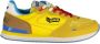 GAS Gele Polyester Sneaker met Contrasterende Details - Thumbnail 1