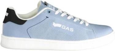 GAS Geperforeerde Sneakers met Blauwe Accenten