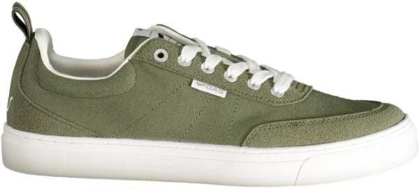 GAS Groene Polyester Sneaker Sportieve Stijl