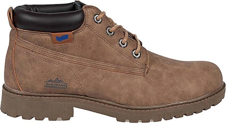 GAS Laced Shoes Brown Heren