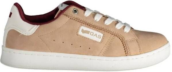 GAS Roze Polyester Dames Sneaker