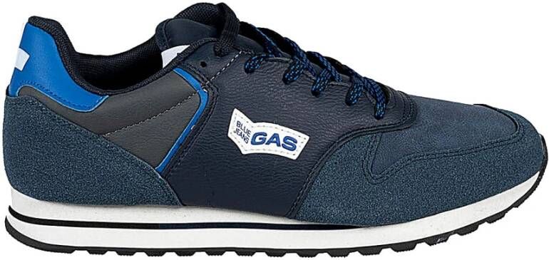 GAS Sneakers Blue Heren