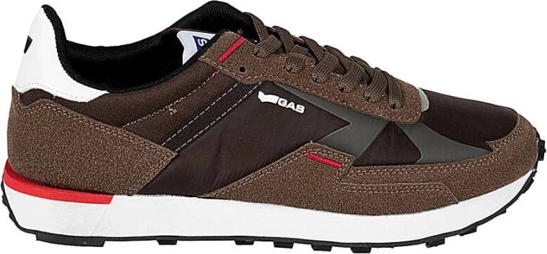 GAS Sneakers Brown Heren