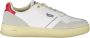 GAS Witte Sneaker van Kunstleer met Contrastdetails Multicolor Heren - Thumbnail 4