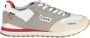 GAS Sportieve witte vetersneakers met contrastdetails Multicolor Heren - Thumbnail 4