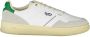 GAS Sportieve witte vetersneakers met logo - Thumbnail 1