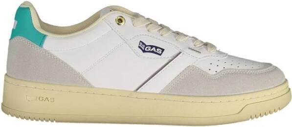 GAS Sportieve witte damessneakers met contrastdetails White Dames