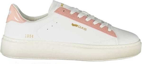 GAS Witte Polyester Dames Sneaker
