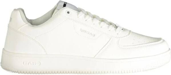 GAS Witte Polyester Heren Sneaker