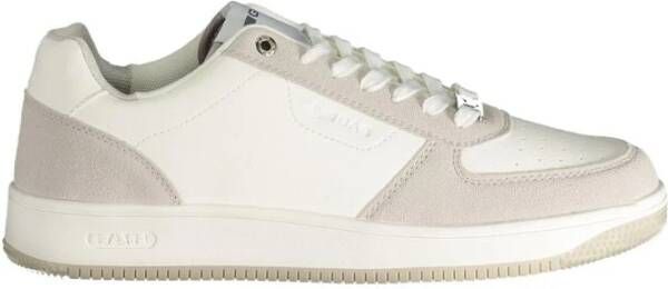 GAS Witte Polyester Heren Sneaker Kevin Mix
