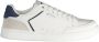 GAS Witte Polyester Sneaker met Blauwe Accents - Thumbnail 1