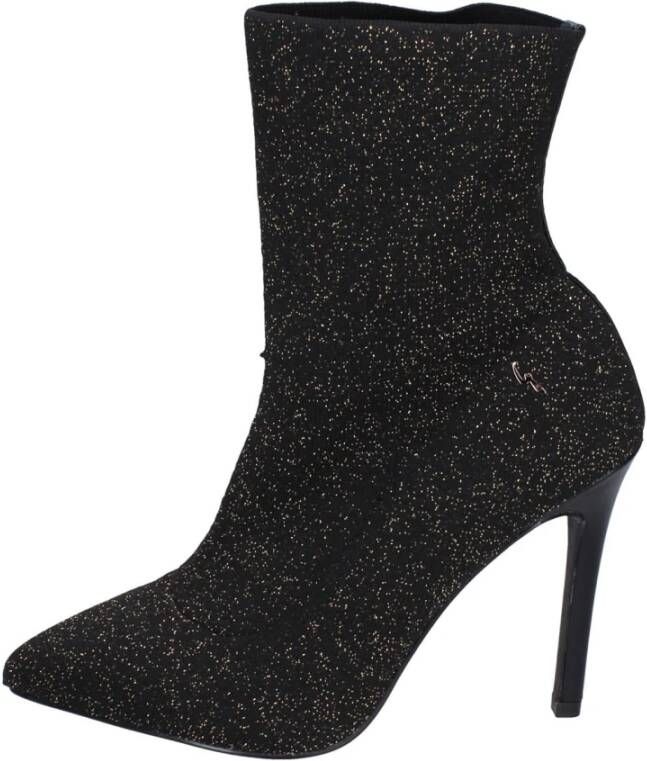 Gattinoni Dames Textiel Enkellaarzen Black Dames