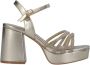 Gattinoni Gouden Hoge Hak Sandalen Penbi1355Wll904 - Thumbnail 1