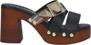 Gattinoni Heeled Mules Zwart Dames