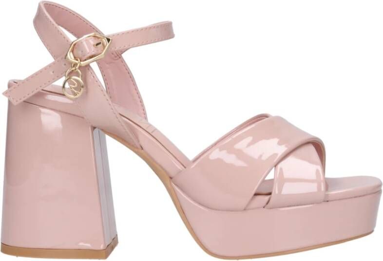 Gattinoni High Heel Sandals Roze Dames