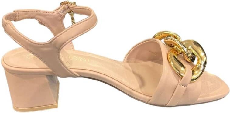 Gattinoni Beige Platte Sandalen Pensh1244Wca515