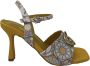Gattinoni Gele hoge hak sandalen Penmr1256Wpwt68 - Thumbnail 1
