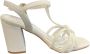 Gattinoni Witte Platte Sandalen Penca1248Wca800 - Thumbnail 3