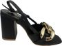 Gattinoni High Heel Sandals Zwart Dames - Thumbnail 3