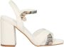 Gattinoni Witte hoge hak sandalen - Thumbnail 1