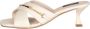 Gattinoni Witte sandalen met voorweefsel - Thumbnail 1