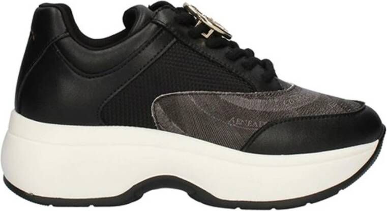 Gattinoni Zwarte lage sneakers