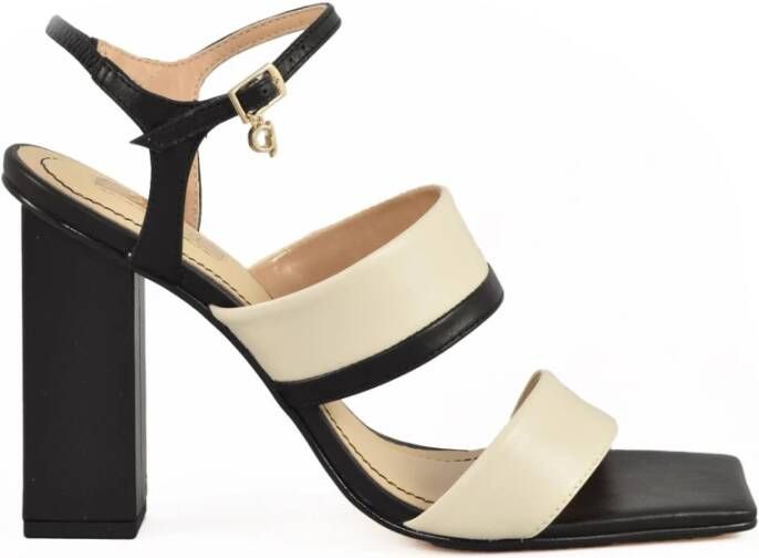 Gaudi Leren sandaal met rubberen zool Multicolor Dames