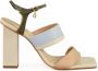 Gaudi Leren sandaal met rubberen zool Multicolor Dames - Thumbnail 1