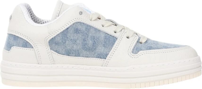 Gcds Lichte Denim Urban Sneakers