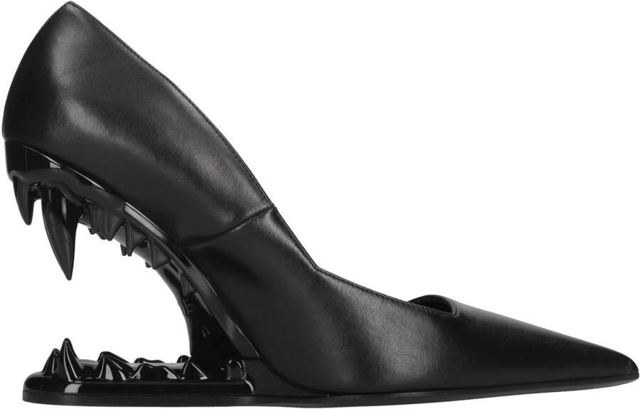 Gcds Elegante Hakken met Iconisch Zwart Bitdetail Black Dames