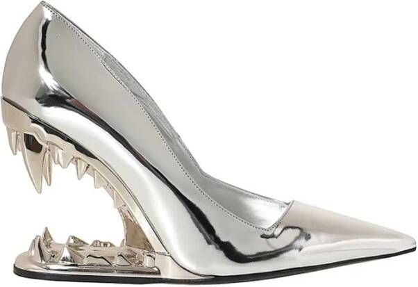 Gcds Puntige Neus Patent Leren Pumps