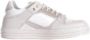 Gcds Witte Leren Sneakers Rubberen Zool - Thumbnail 1