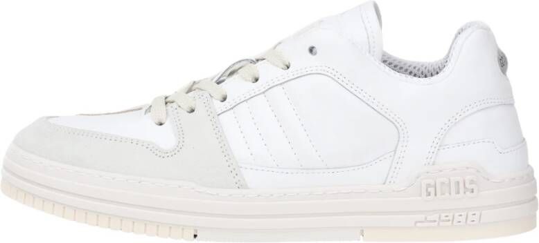 Gcds Witte Sneakers Moderne Stijl