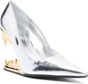 Gcds Zilver Goud Spiegel Morso Pumps Grijs Dames