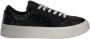 Gcds Zwarte Monogram Sneaker met Logo Detail Black - Thumbnail 4