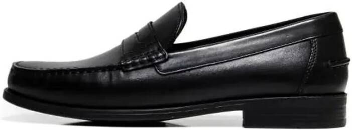 Geox Ademende en comfortabele heren mocassin Black Heren