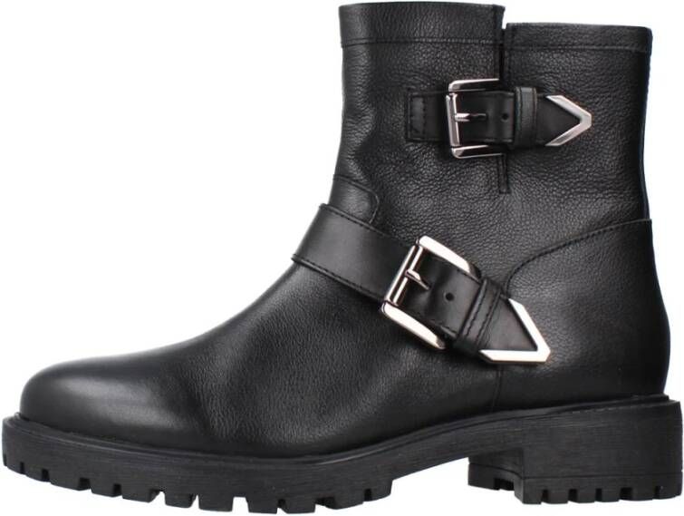 Geox Bikerboots Hoara blokhak laarsjes met binnenrits - Foto 2