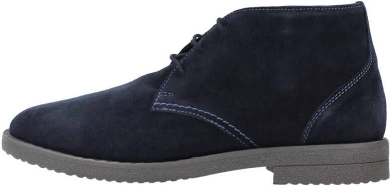 Geox Ankle Boots Blue Heren