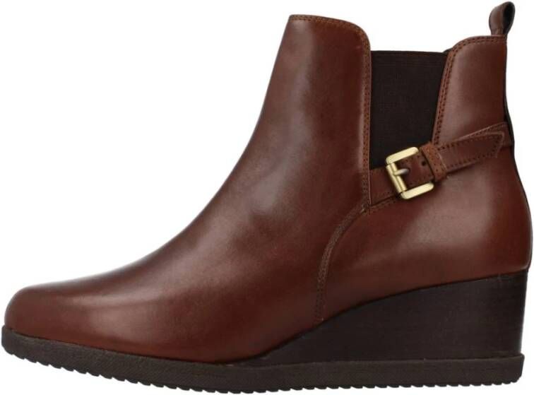 Geox Ankle Boots Brown Black Dames