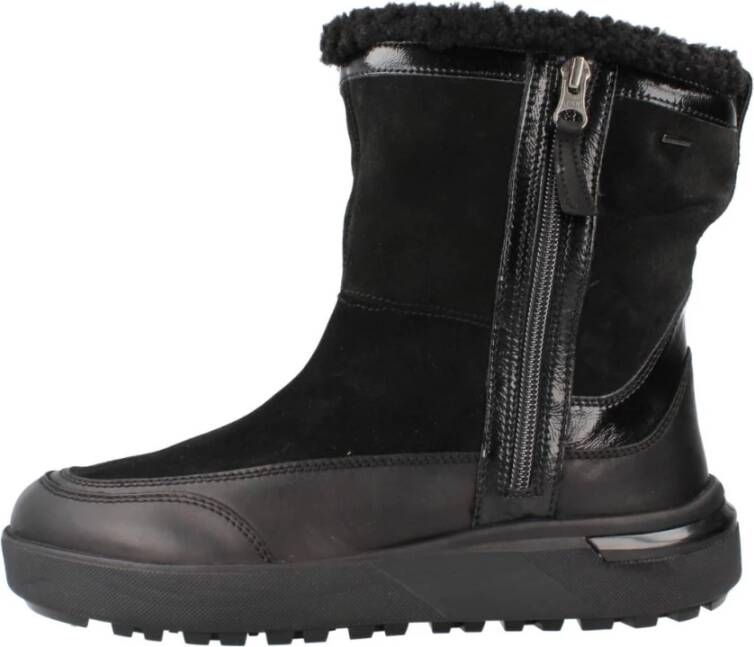 Geox Ankle Winterlaarzen Black Dames