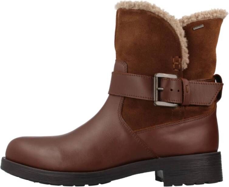 Geox Ankle Winterlaarzen Brown Dames