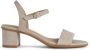 Geox Beige Platte Sandalen voor Vrouwen Beige Dames - Thumbnail 9