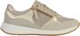 Geox Beige Casual Textiel Sneakers met 4cm Rubberen Zool Beige Dames - Thumbnail 2