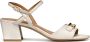 Geox Beige Platte Sandalen voor Vrouwen Beige Dames - Thumbnail 10